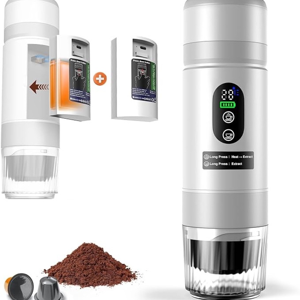 🌴 SOLD - Portable Electric Coffee Maker